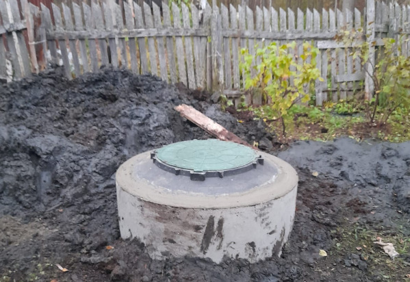 Колодец 4 кольца в снт Радуга
