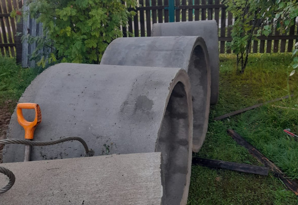Колодец из 4 колец