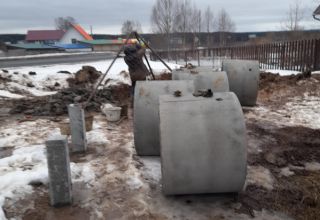 Колодец из пяти колец