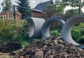 2 септика переливных в снт Связист