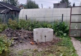 Колодец 4 кольцав в снт Боровичок