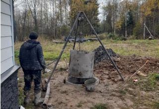 Колодец 4 кольца в Боброво
