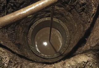 Колодец из 4 колец в СНТ Ильма