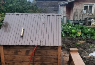 Колодец с подводом воды в дом