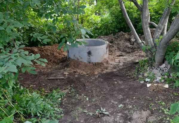 Колодец 4 кольца в Заостровье